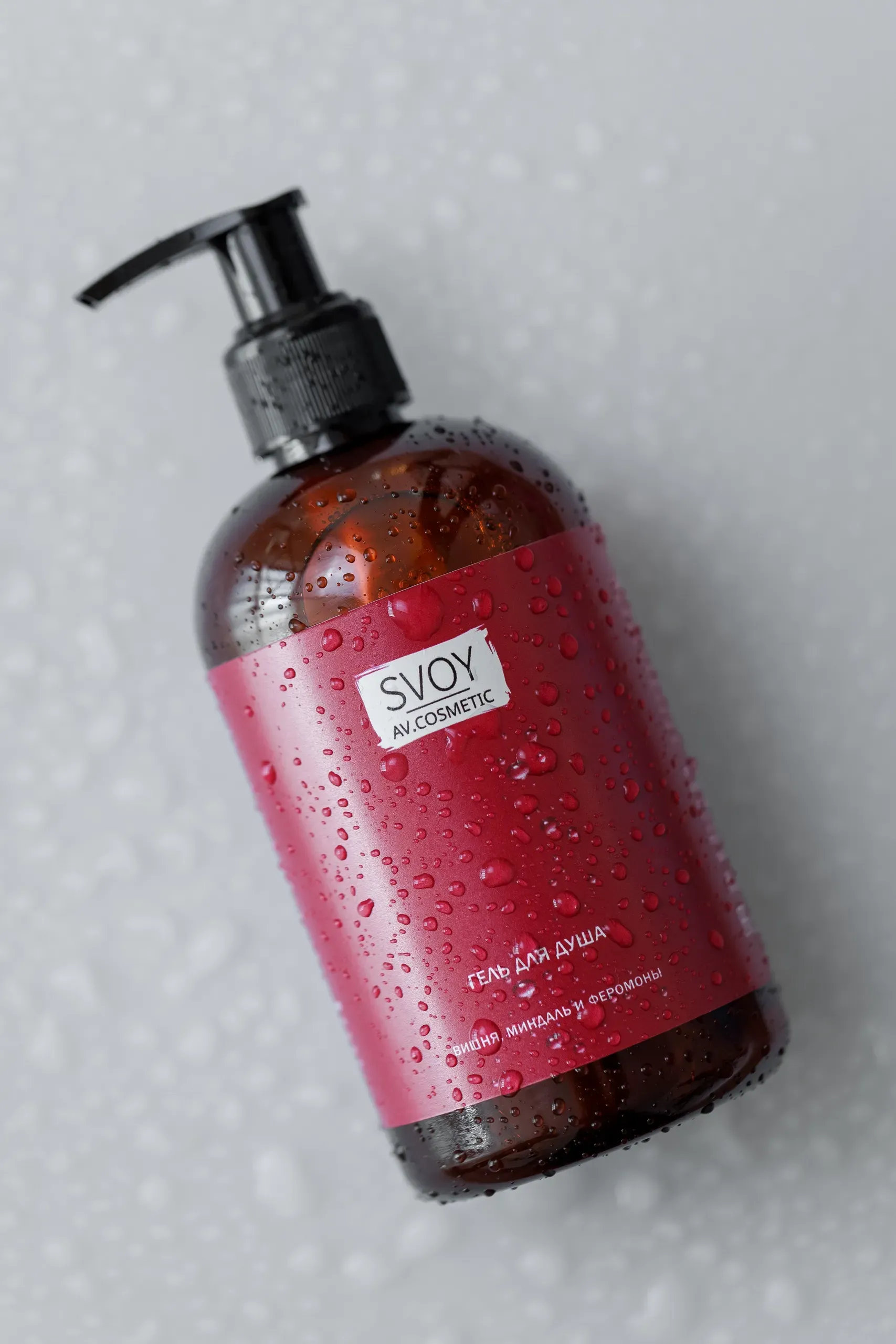 Гель для душа вишня, миндаль и феромоны